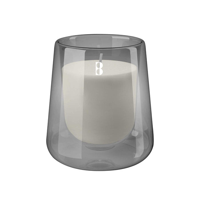 Scented candle, BOLSIUS, Gardenia & Feige, 20 hours, White