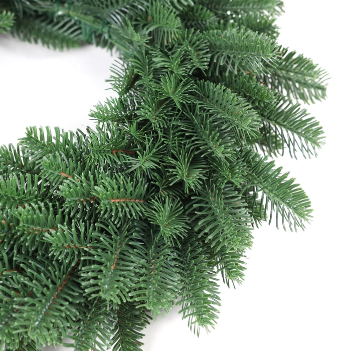 Coronita de craciun, YALUNKA, 40cm, Canada, Verde, PE