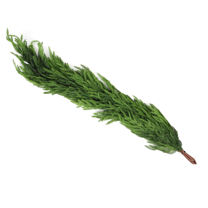 Ghirlanda decorativa, GLOBAL CHRISTMAS, 120cm, Verde, PE