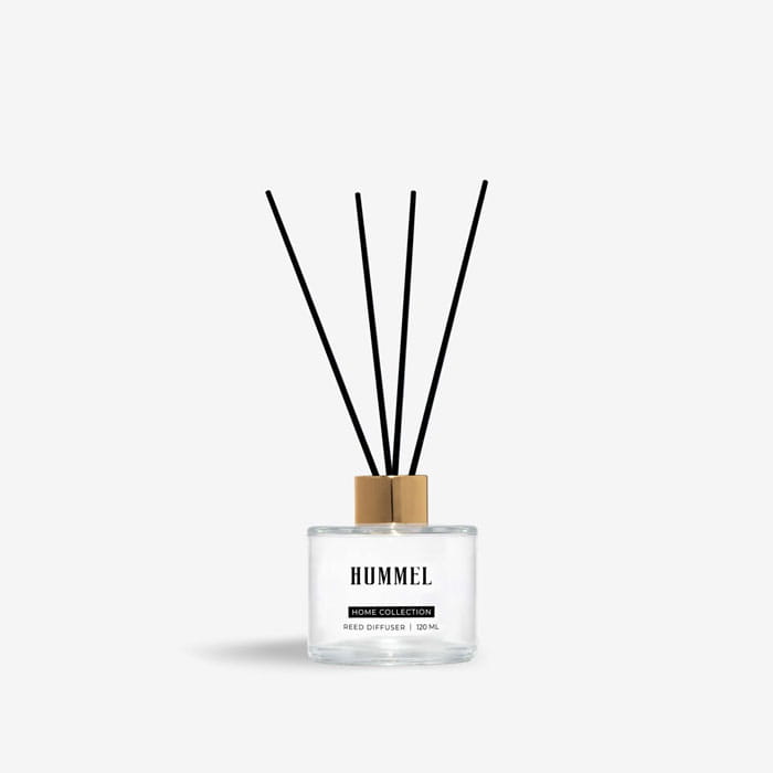 Odorizant camera, HUMMEL, 120ml, Amber Home, cu betisoare