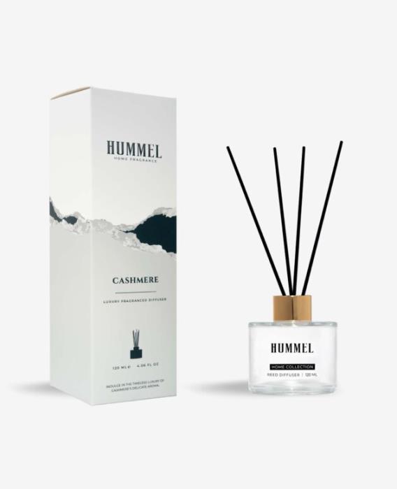 Odorizant camera, HUMMEL, 120ml, Cashmere, cu betisoare