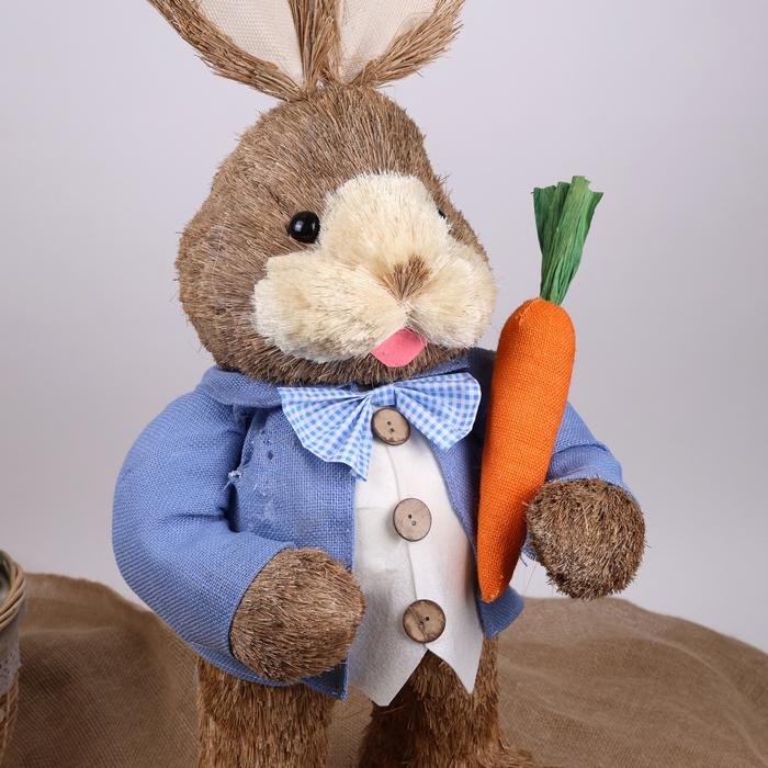 Figurine, GLOBAL EASTER, Bunny, 100 cm, Multicolour, Polistiren