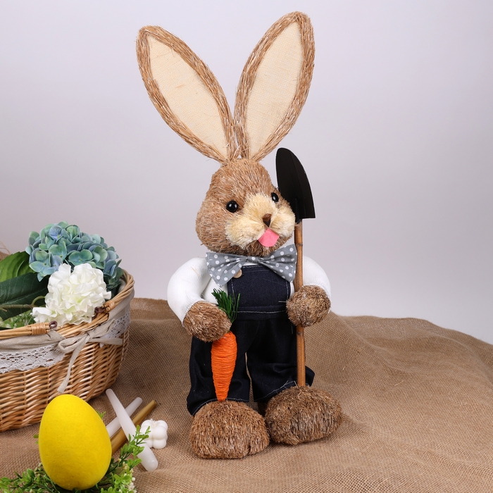 Фигурка, GLOBAL EASTER, Зайчик, 65 см, Разноцветный, Полистирол