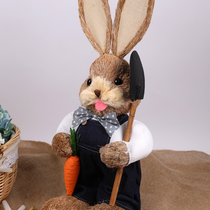 Фигурка, GLOBAL EASTER, Зайчик, 65 см, Разноцветный, Полистирол