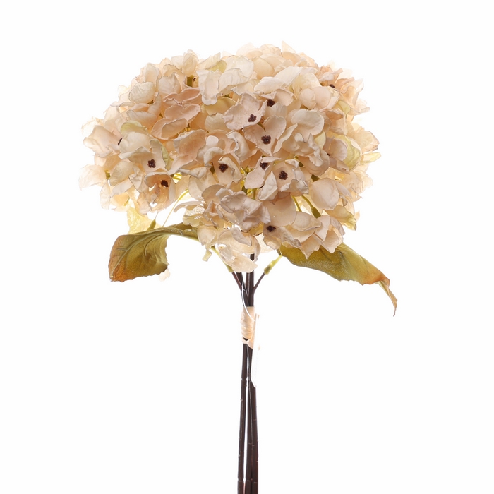 Floare decorativa, GLOBAL AUTUMN, Hortensie, 40 cm, Mix, PE