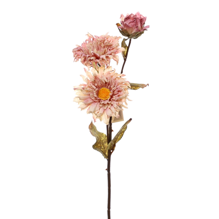 Floare decorativa, GLOBAL AUTUMN, Crizantema, Mix, 48 cm, PE