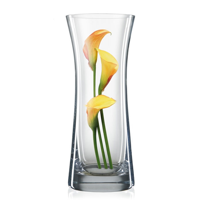 Vaza, BOHEMIA, Sticla, 25 cm, Transparent