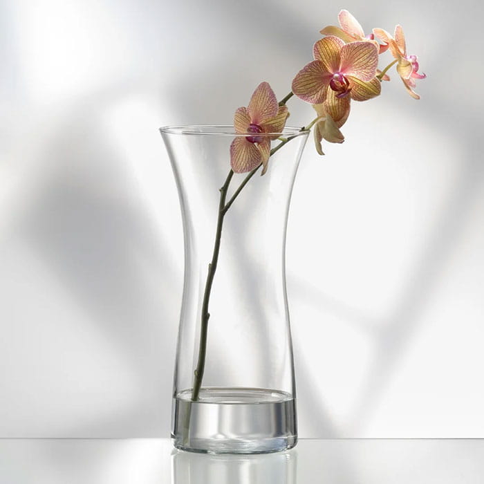 Vaza, BOHEMIA, Sticla, 25 cm, Transparent