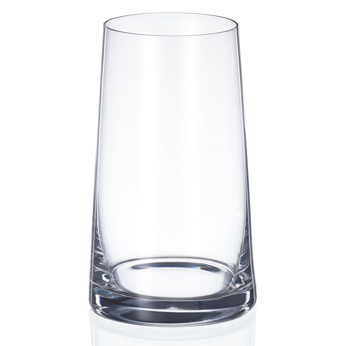 Vaza, BOHEMIA, Sticla, 21.5 cm, Transparent