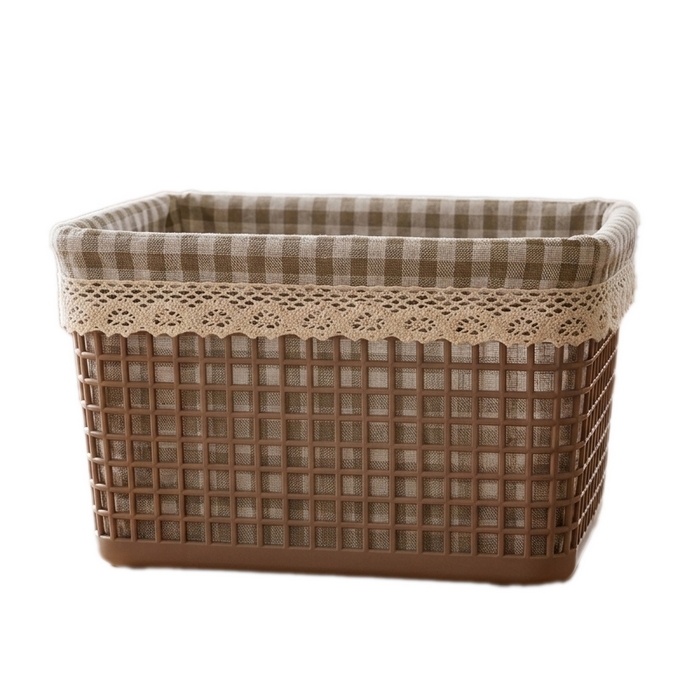 Cos, GS, Plastic, Textil, Crem, 27.5x18x12.5 cm