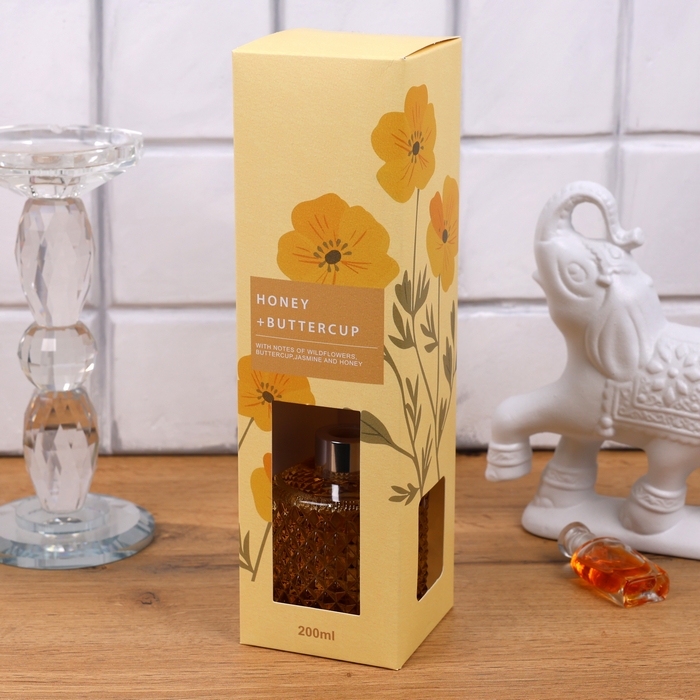 Aromadiffuser, GS, 200 ml, Honey, with sticks