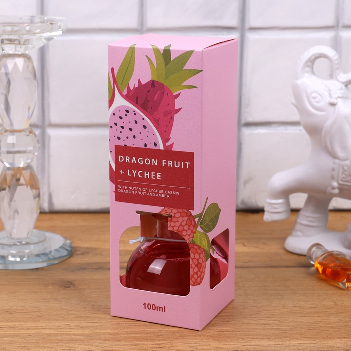 Aromadiffuser, GS, 100 ml, Dragon fruit, with sticks