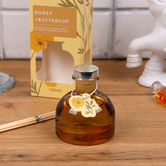Aromadiffuser, GS, 100 ml, Honey, with sticks