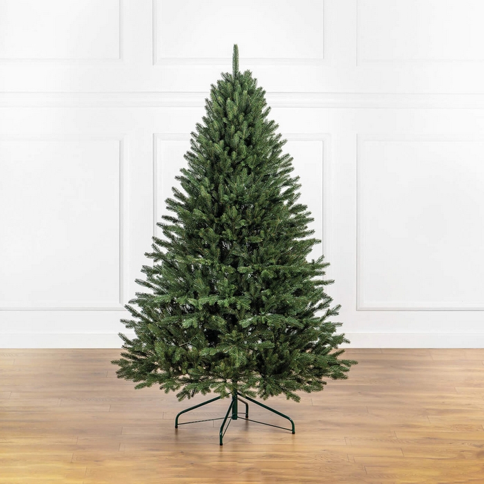 Brad de craciun, GLOBAL CHRISTMAS, ALPINE, Verde, 180 cm, PE