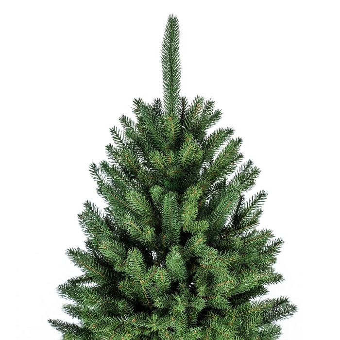 Brad de craciun, GLOBAL CHRISTMAS, ALPINE, Verde, 230 cm, PE
