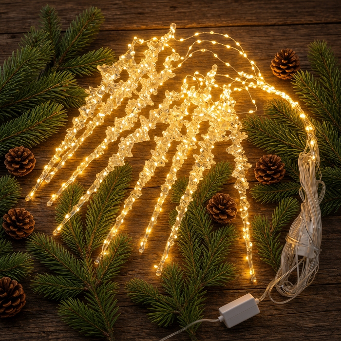 Рождественские украшения, GLOBAL CHRISTMAS, Светодиодные лампы, 50 см