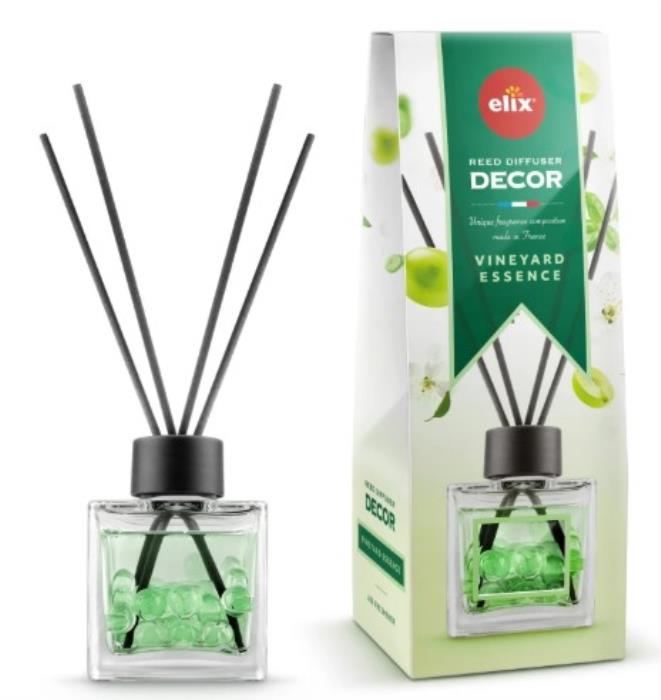 Aromadifuzor, REED, Reed diffuser, 100ml, Vineyard Essence, cu betisoare