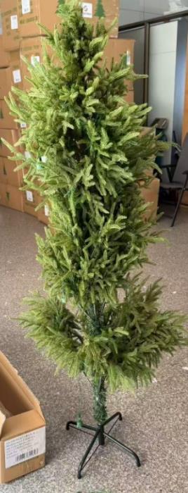 Рождественская елка, GLOBAL CHRISTMAS, 150 см, ПE, Зеленый, свет