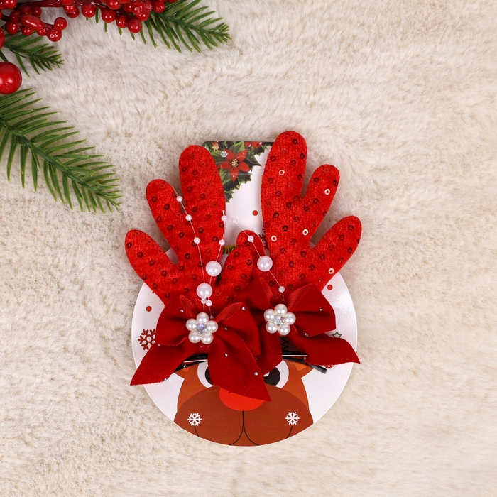 Hair christmas accesory, GLOBAL CHRISTMAS, Various Colors