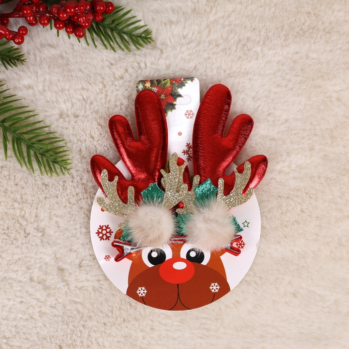 Hair christmas accesory, GLOBAL CHRISTMAS, Various Colors