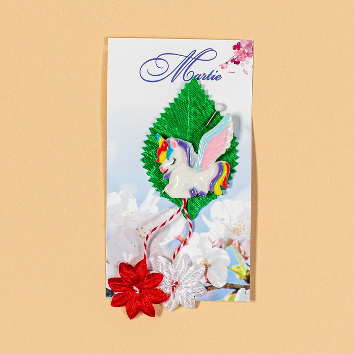 Mărțișor Textil Tradițional - Colecția 2026