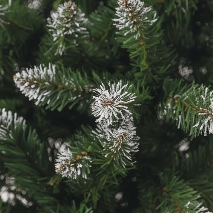 Brad de craciun, YALUNKA, Anastasia, Verde, 250 cm, PVC, Inzapezit