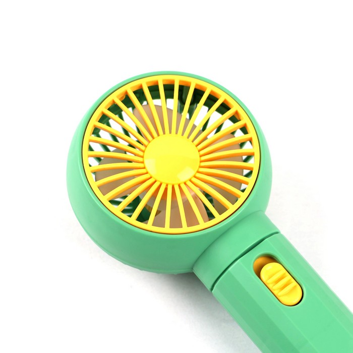 Ventilator mini, GS, Plastic, Acumulator/Retea, Diverse Culori