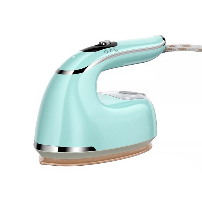 Fier de calcat, TIffANY, Plastic/Ceramica, 1000 W, Turcoaz, Retea