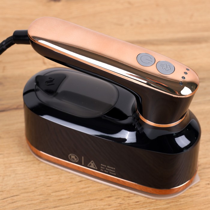 Fier de calcat, TIffANY, Plastic/Ceramica, 1100 W, Gri, Retea