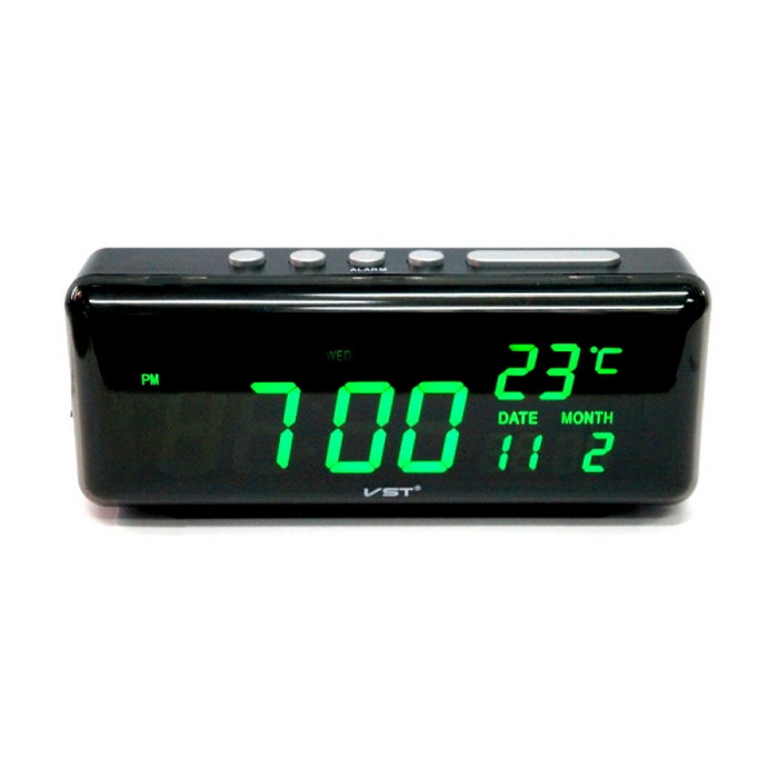 Digital clock, GS, Plastic