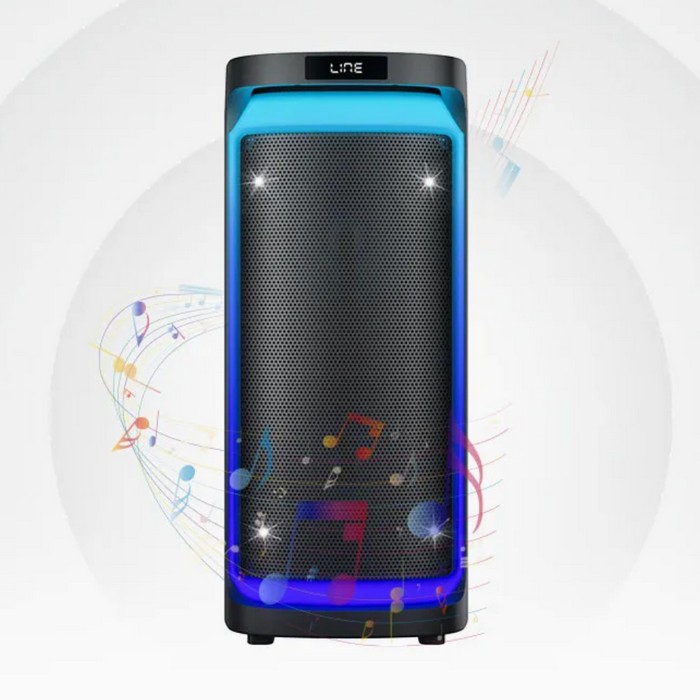 Portable acoustics, TEMEISHENG, Plastic, 30w, Wireless, 6kg