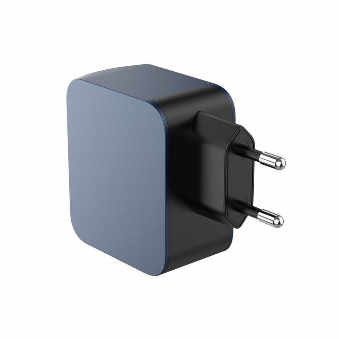 Wall charger, LDNIO, GaN, 65w, USB-C, Plastic, Black