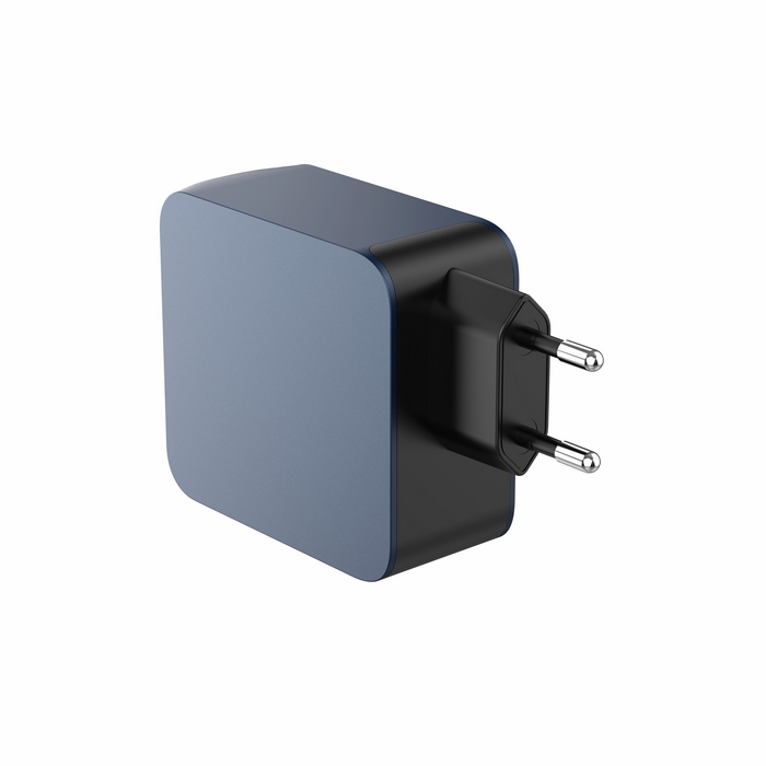 Wall charger, LDNIO, GaN, 100 W, USB-C, Plastic, Black