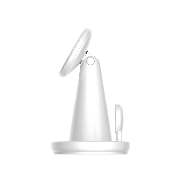 Charger, LDNIO, Wireless, USB-C, 25.5w, Plastic, White, 5 IN 1