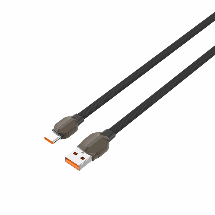 Usb cable, LDNIO, USB-A to USB-C, 30W, 2m, PVC, Black