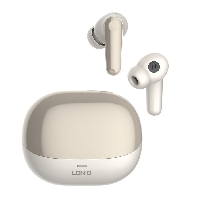 Tws phones, LDNIO, Wireless, BT 5.3, 50Hz~10KHz, White, ≤10M