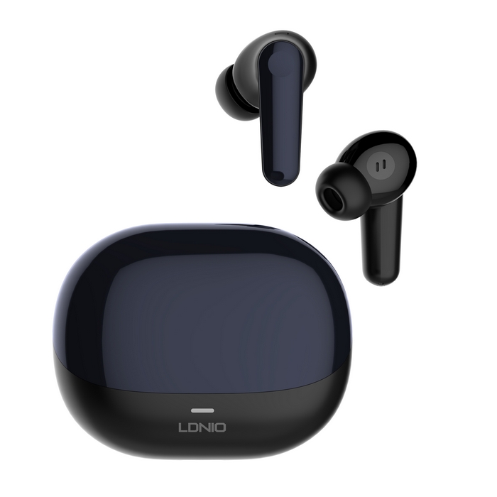 Tws phones, LDNIO, Wireless, BT 5.3, 50Hz~10KHz, Black, ≤10M