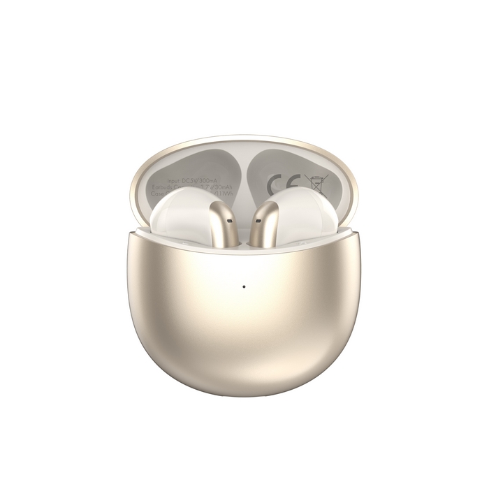 Tws phones, LDNIO, Wireless, BT 5.3, 50Hz~10KHz, Golden, ≤10M