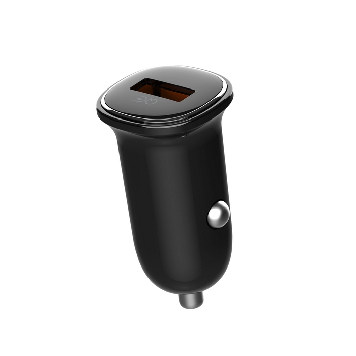 Incarcator auto, LDNIO, USB-A, 30W, USB-C, Plastic, Negru