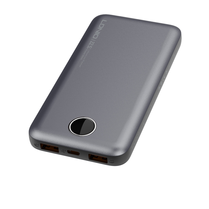 Power bank, LDNIO, Wireless, 10000 mAh, 22.5w, Gray