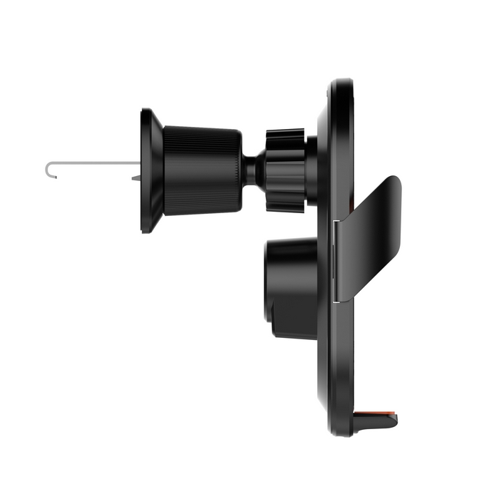 Car phone holder, LDNIO, 5v/3A 9v/2A 12v/1.5A, 15w wireless, ABS, Black