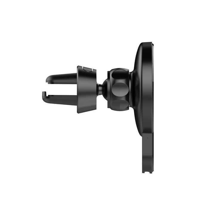 Car phone holder, LDNIO, 5v/3A 9v/2A 12v/1.5A, 15w wireless, ABS, Black