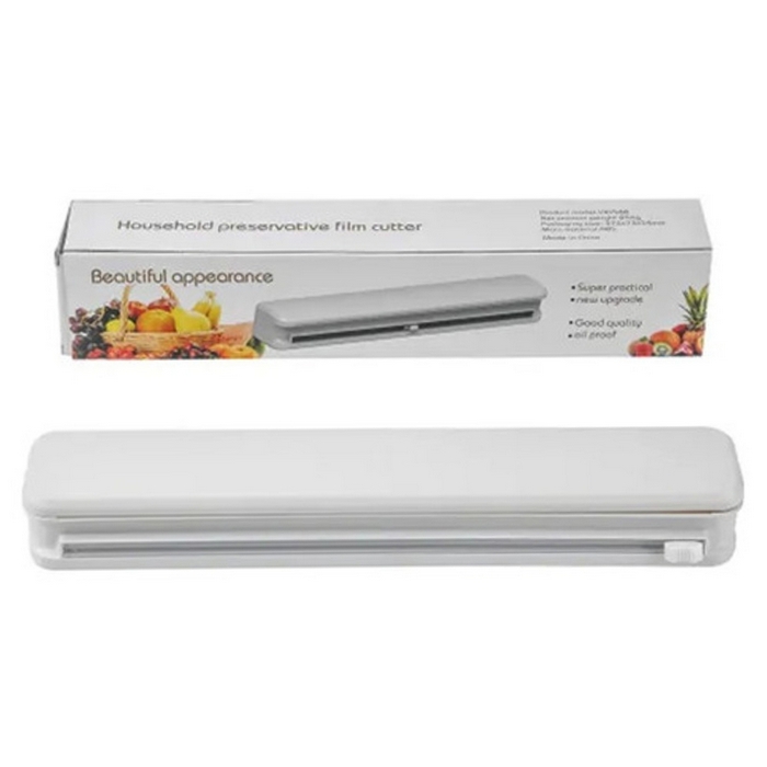 Диспенсер для пищевой пленки, GS, Для фольги, Пластик, Белый