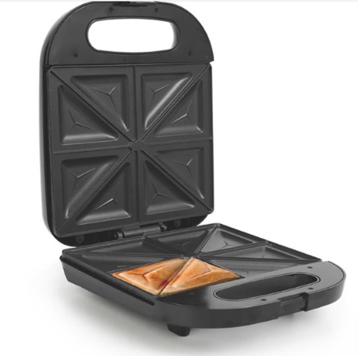 Waffle iron, DSP, Plastic/Iron, 1400W, 220-240V, Black