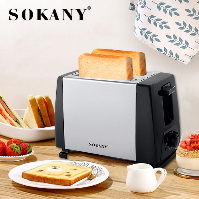 Toaster, SOKANY, Stainless Steel/Plastic, 700 W, 220-240V
