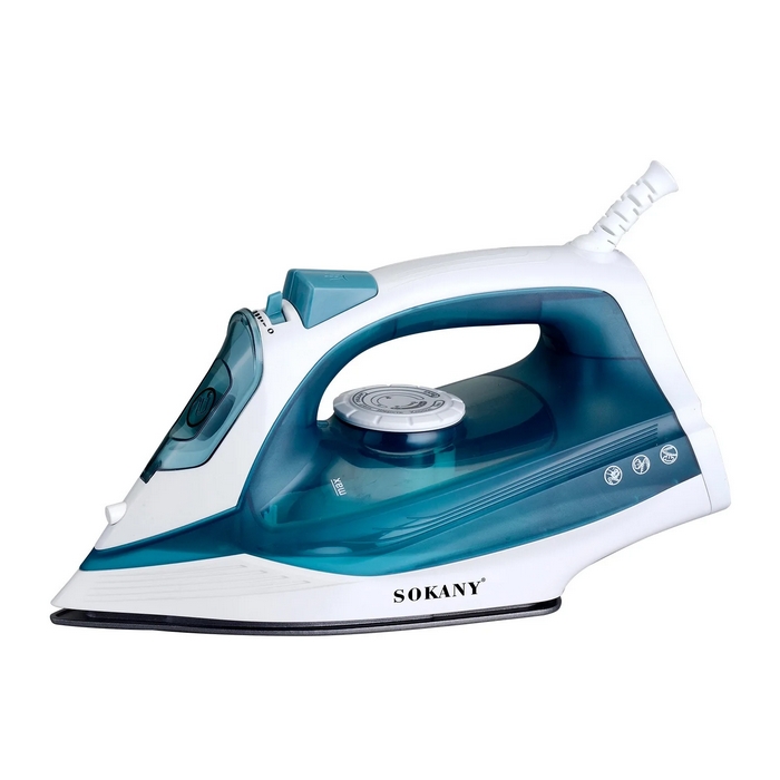 Steam iron, SOKANY, 2000 W, Ceramics/Plastics