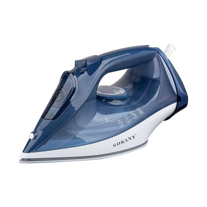 Steam iron, SOKANY, 2400 W, Ceramics/Plastics, ELECTRIC