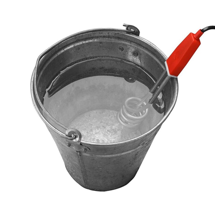 Электрический кипятильник, GS, 1200 Вт, 230 В, 90 см, Красный