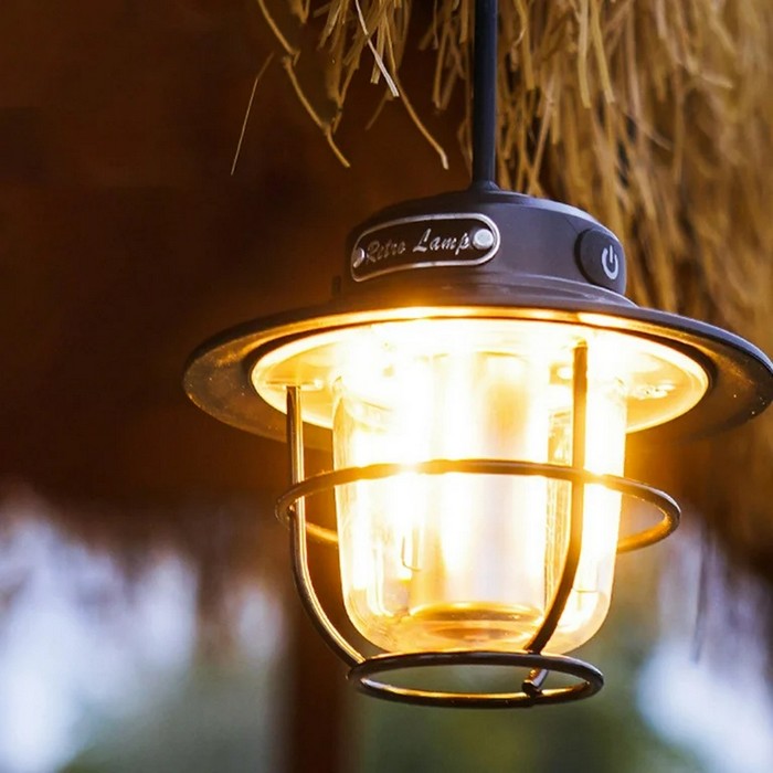 Lampa de veghe, GS, Plastic/Fier, 9.8cm, USB-A to USB-C