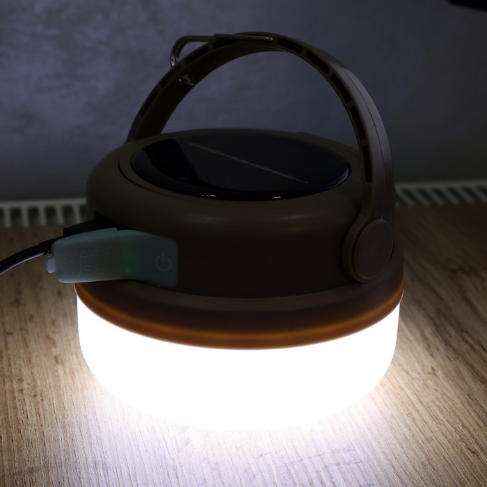 Lanterna de cap, GS, Led, Acumulator/Panou solar